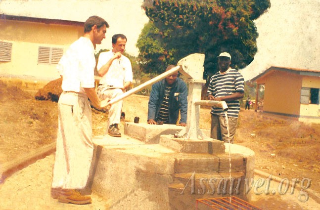 Forage au lycée de Bankim